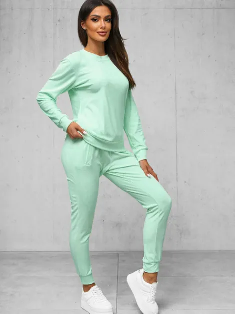 Clearance Damen Velours Sportanzug O/8C1173/39Z Damen Velours Trainingsanzüge | Trainingsanzüge Ohne Kapuze