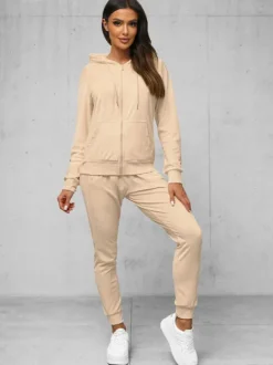 Online Damen Velours Sportanzug JS/8C1176/159Z Damen Velours Trainingsanzüge | Trainingsanzüge Mit Reißverschluss