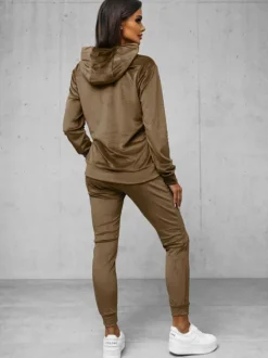 Hot Damen Velours Sportanzug O/8C1175/162Z Damen Velours Trainingsanzüge | Trainingsanzüge Mit Kapuze