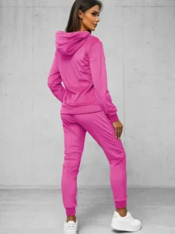 Best Damen Velours Sportanzug JS/8C1176/19Z Damen Velours Trainingsanzüge | Trainingsanzüge Mit Reißverschluss