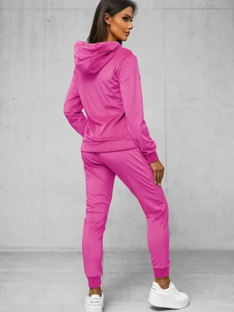 Best Damen Velours Sportanzug JS/8C1176/19Z Damen Velours Trainingsanzüge | Trainingsanzüge Mit Reißverschluss