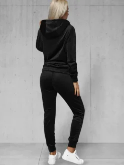 Discount Damen Velours Sportanzug JS/8C1176/3 Damen Velours Trainingsanzüge | Trainingsanzüge Mit Reißverschluss