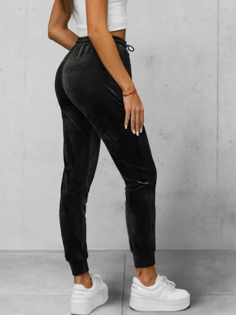 Clearance Damen Velours Sporthose JS/8K1532/3 Damen Velour Hosen | Sporthosen
