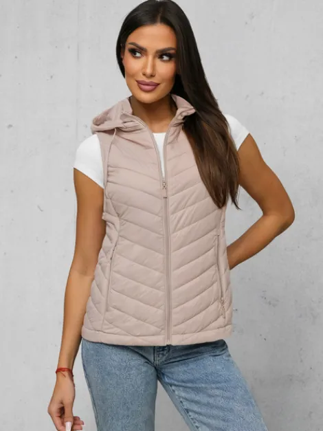 Outlet Damen Weste JS/16M9255/62 Damen Kapuzenwesten | Steppwesten