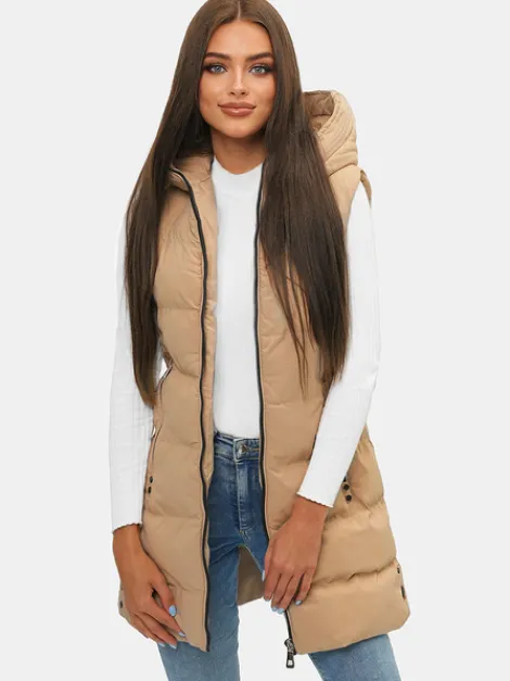 Sale Damen Weste N/7046 Damen Kapuzenwesten | Steppwesten
