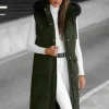 New Damen Weste JS/5M3166/136Z Damen Kapuzenwesten | Steppwesten