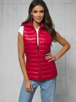 New Damen Weste JS/16M9138/270 Damen Kapuzenwesten | Steppwesten