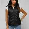 Online Damen Weste JS/16M9255/392 Damen Kapuzenwesten | Steppwesten