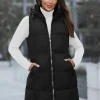 Best Damen Weste JS/M721/392Z Damen Kapuzenwesten | Steppwesten