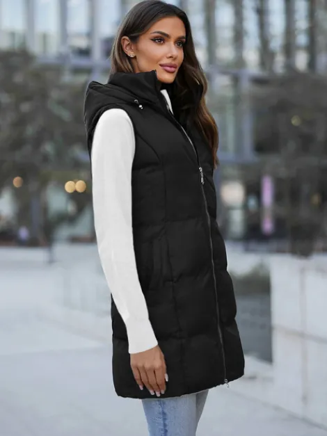 Best Damen Weste JS/M721/392Z Damen Kapuzenwesten | Steppwesten