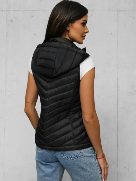 Online Damen Weste JS/16M9255/392 Damen Kapuzenwesten | Steppwesten