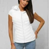 New Damen Weste JS/16M9255/281 Damen Kapuzenwesten | Steppwesten