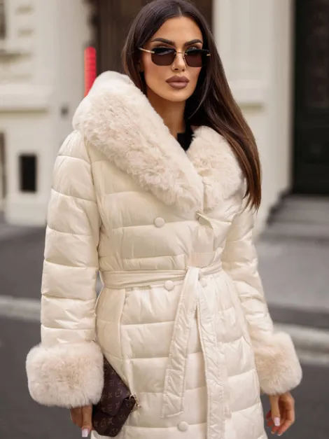 Sale Damenmantel JS/5M3160/254/BZ Damen Wintermäntel | Winterjacken