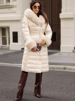 Sale Damenmantel JS/5M3160/254/BZ Damen Wintermäntel | Winterjacken