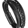 Fashion Herren Armband D645 Sets | Lederarmbänder