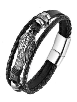 Fashion Herren Armband D646 Sets | Lederarmbänder
