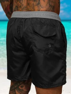 Best Herren Badeshorts Schwarz/Grau JS/17K561/3 Herren Badeshorts
