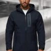 New Herren Übergangsjacke Dunkelblau JS/27B6513/25 Herren Softshelljacken | Übergangsjacken
