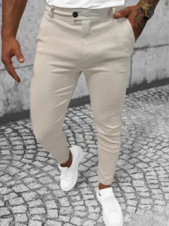 Outlet Herren Chino Hose O/P4049 Herren Stoffhosen | Chino Hosen