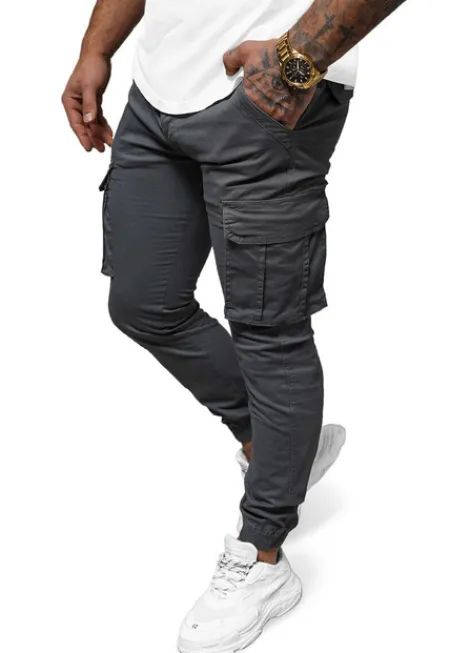 Best Herren Chino Jogger Anthrazit NB/MP0202GS Herren Cargohosen | Jogger Hosen