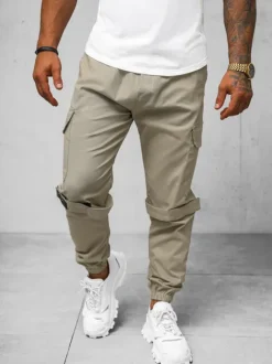 Outlet Herren Chino Jogger O/G3014Z Herren Cargohosen | Jogger Hosen