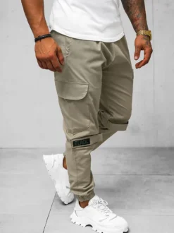 Outlet Herren Chino Jogger O/G3014Z Herren Cargohosen | Jogger Hosen