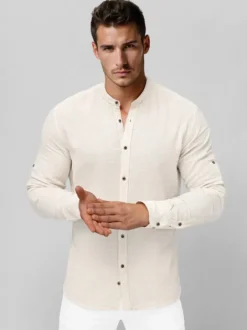 Fashion Herren Hemd O/V152 Herren Langarm Hemden | Stehkragenhemden