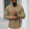 Best Herren Hemd O/V112 Herren Langarm Hemden