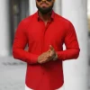 Sale Herren Hemd O/V107 Herren Langarm Hemden