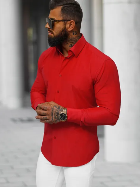 Sale Herren Hemd O/V107 Herren Langarm Hemden