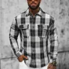 Outlet Herren Hemd NB/MC727N Herren Langarm Hemden | Kariertehemden