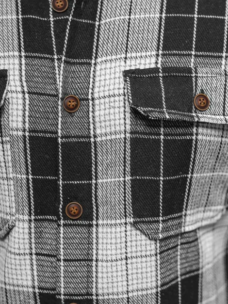 Outlet Herren Hemd NB/MC727N Herren Langarm Hemden | Kariertehemden
