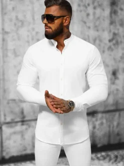 Clearance Herren Hemd O/V55 Herren Langarm Hemden