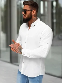 Online Herren Hemd O/V143 Herren Langarm Hemden | Freizeithemden