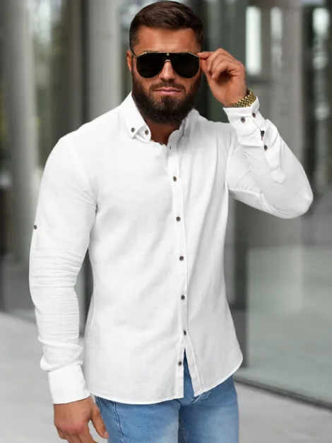 Online Herren Hemd O/V143 Herren Langarm Hemden | Freizeithemden