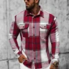 Outlet Herren Hemd NB/MC727R Herren Langarm Hemden | Kariertehemden