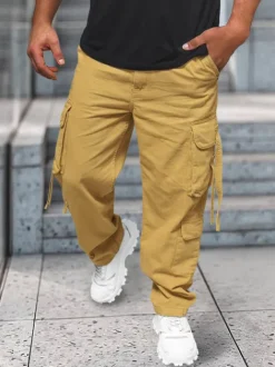 Best Herren Hose O/E9838H Herren Weite Herrenhosen | Cargohosen