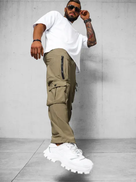 New Herren Hose O/PS5527 Herren Weite Herrenhosen | Cargohosen