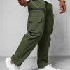 Sale Herren Hose O/PS5526 Herren Weite Herrenhosen | Cargohosen