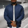 Sale Herren Jacke Dunkelblau JS/AK95Z Herren Bomberjacken | Übergangsjacken