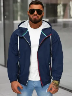 Fashion Herren Jacke Dunkelblau JS/31M5069/392215 Herren Übergangsjacken | Jacken