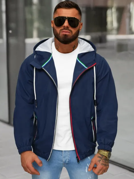 Fashion Herren Jacke Dunkelblau JS/31M5069/392215 Herren Übergangsjacken | Jacken
