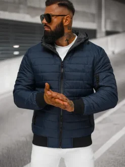 Online Herren Jacke Dunkelblau JS/MY13Z Herren Steppjacken | Übergangsjacken
