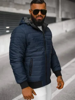 Online Herren Jacke Dunkelblau JS/MY13Z Herren Steppjacken | Übergangsjacken