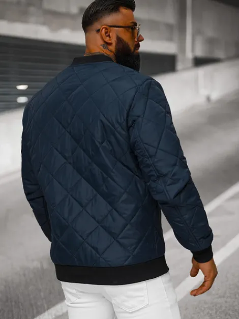 Hot Herren Jacke Dunkelblau JS/MY01Z Herren Steppjacken | Bomberjacken