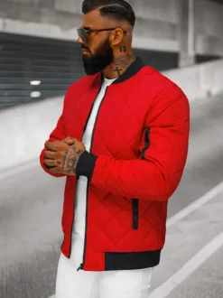 Discount Herren Jacke JS/MY01Z Herren Steppjacken | Bomberjacken