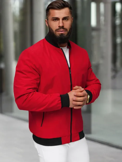 Fashion Herren Jacke JS/62M9502/270 Herren Bomberjacken | Übergangsjacken