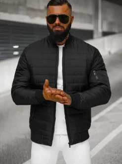 New Herren Jacke JS/MY02Z Herren Steppjacken | Bomberjacken