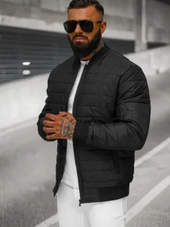 New Herren Jacke JS/MY02Z Herren Steppjacken | Bomberjacken