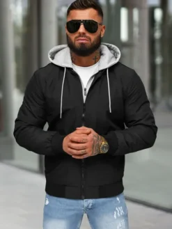 Hot Herren Jacke JS/84M3031/392 Herren Bomberjacken | Übergangsjacken